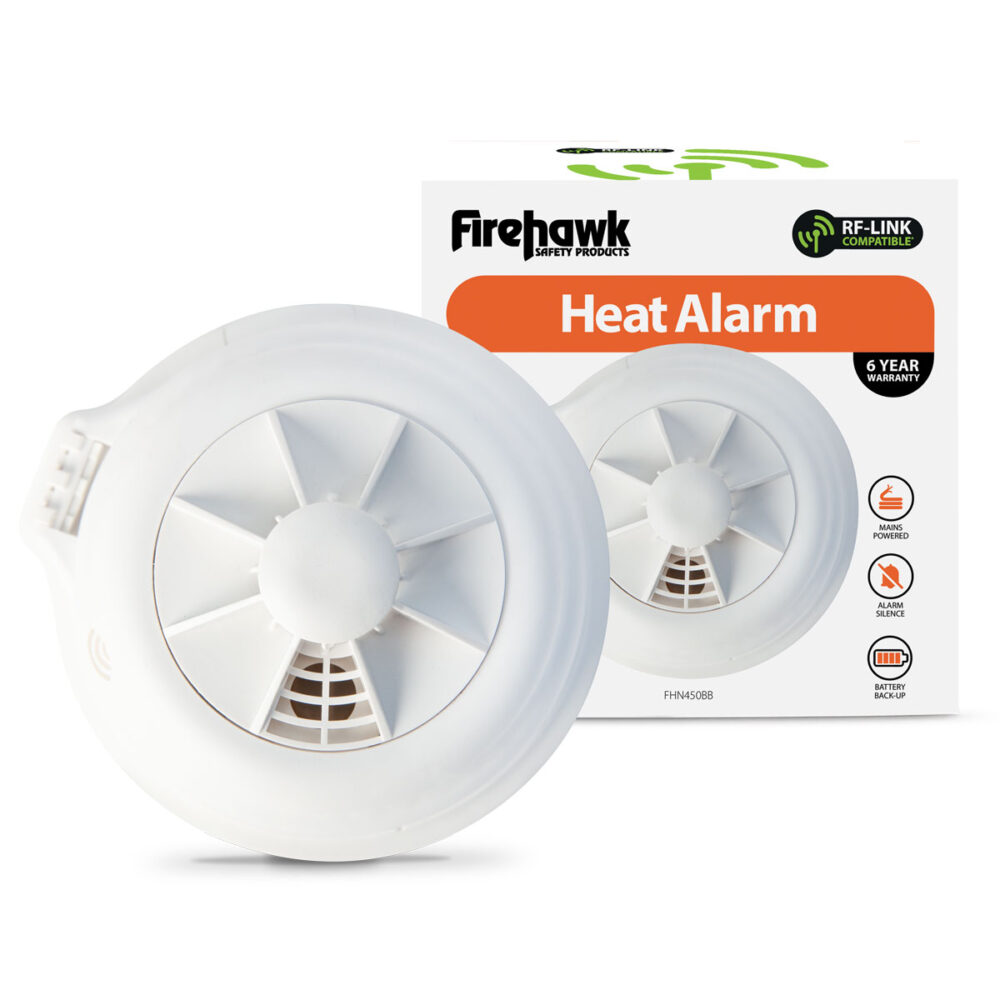 FireHawk RF-Link Smoke Alarm – 10 Year Battery, Wireless Link