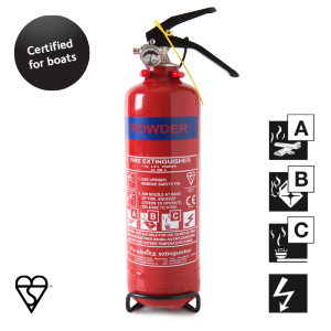 ABC Powder Extinguisher ‘Ships Wheel’ (1kg)