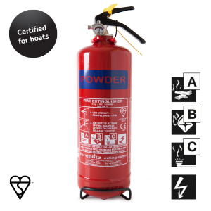 ABC Powder Extinguisher ‘Ships Wheel’ (2kg)