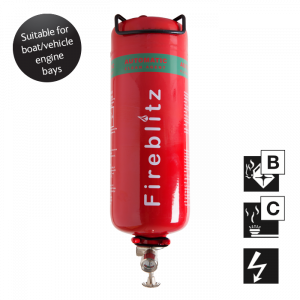 Automatic Extinguisher - Clean Agent Gas (2kg)
