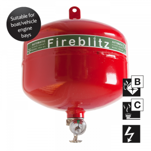 Automatic Extinguisher - Clean Agent Gas (4kg)