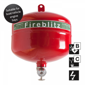 Automatic Extinguisher - Clean Agent Gas (6kg)