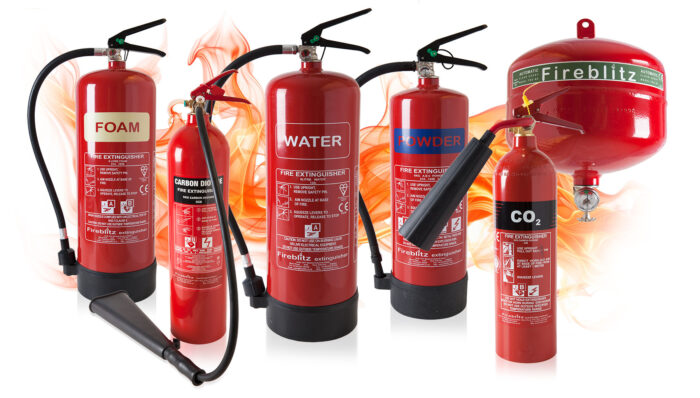 FireHawk Smoke Heat CO Alarms and FireBlitz Fire Extinguishers